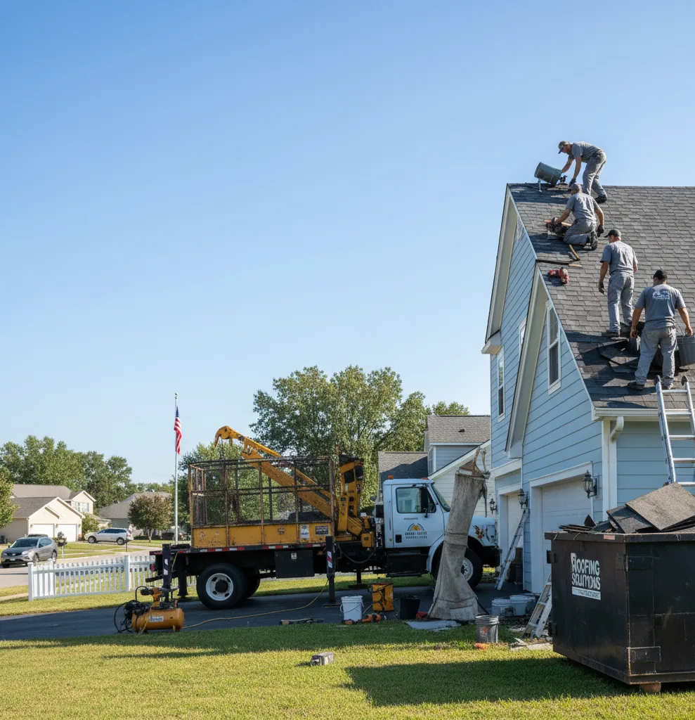 Roof Repair in Little Canada